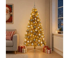Dirbtinė kalėdinė eglutė su rutuliuku 210 cm 300 LED
