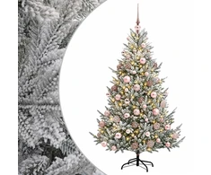 Dirbtinė kalėdinė eglutė su rutuliuku 210 cm 300 LED