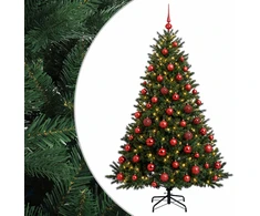 Dirbtinė kalėdinė eglutė su rutuliuku 210 cm 300 LED