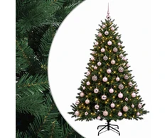Dirbtinė kalėdinė eglutė su rutuliuku 210 cm 300 LED