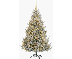 Dirbtinė kalėdinė eglutė su rutuliuku 210 cm 300 LED