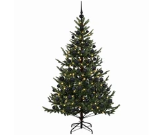 Dirbtinė kalėdinė eglutė su rutuliuku 210 cm 300 LED