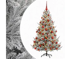 Dirbtinė kalėdinė eglutė su rutuliuku 210 cm 300 LED