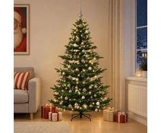 Dirbtinė kalėdinė eglutė su rutuliuku 210 cm 300 LED
