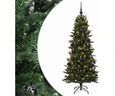 Dirbtinė kalėdinė eglutė su rutuliuku 210 cm 300 LED