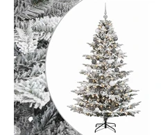 Dirbtinė kalėdinė eglutė su rutuliuku 210 cm 300 LED