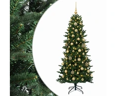 Dirbtinė kalėdinė eglutė su rutuliuku 210 cm 300 LED