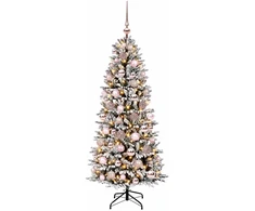 Dirbtinė kalėdinė eglutė su rutuliuku 210 cm 300 LED