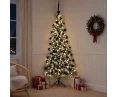 Dirbtinė kalėdinė eglutė su rutuliuku 210 cm 300 LED