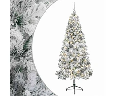 Dirbtinė kalėdinė eglutė su rutuliuku 210 cm 300 LED