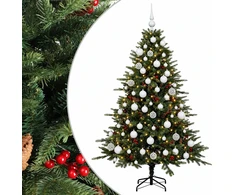 Dirbtinė kalėdinė eglutė su rutuliuku 210 cm 300 LED