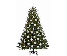 Dirbtinė kalėdinė eglutė su rutuliuku 210 cm 300 LED