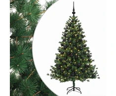 Dirbtinė kalėdinė eglutė su rutuliuku 210 cm 300 LED