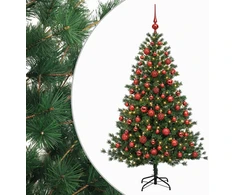Dirbtinė kalėdinė eglutė su rutuliuku 210 cm 300 LED