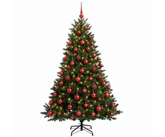 Dirbtinė kalėdinė eglutė su rutuliuku 210 cm 300 LED