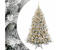 Dirbtinė kalėdinė eglutė su rutuliuku 210 cm 300 LED
