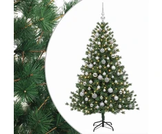 Dirbtinė kalėdinė eglutė su rutuliuku 210 cm 300 LED