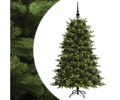 Dirbtinė kalėdinė eglutė su rutuliuku 210 cm 300 LED