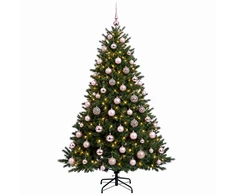 Dirbtinė kalėdinė eglutė su rutuliuku 210 cm 300 LED