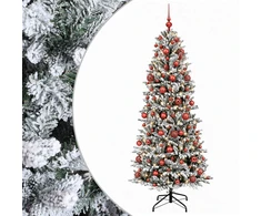 Dirbtinė kalėdinė eglutė su rutuliuku 210 cm 300 LED