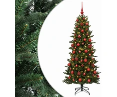 Dirbtinė kalėdinė eglutė su rutuliuku 210 cm 300 LED