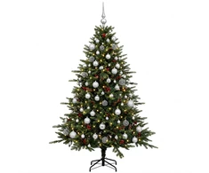 Dirbtinė kalėdinė eglutė su rutuliuku 210 cm 300 LED
