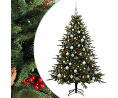 Dirbtinė kalėdinė eglutė su rutuliuku 210 cm 300 LED