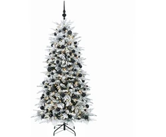 Dirbtinė kalėdinė eglutė su rutuliuku 240 cm 300 LED