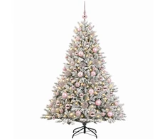 Dirbtinė kalėdinė eglutė su rutuliuku 240 cm 300 LED