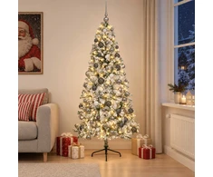 Dirbtinė kalėdinė eglutė su rutuliuku 240 cm 300 LED