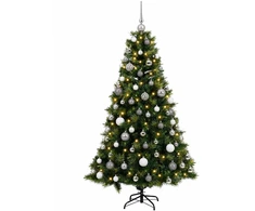 Dirbtinė kalėdinė eglutė su rutuliuku 240 cm 300 LED