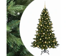 Dirbtinė kalėdinė eglutė su rutuliuku 240 cm 300 LED
