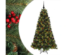 Dirbtinė kalėdinė eglutė su rutuliuku 240 cm 300 LED