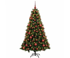 Dirbtinė kalėdinė eglutė su rutuliuku 240 cm 300 LED