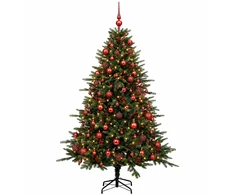 Dirbtinė kalėdinė eglutė su rutuliuku 240 cm 300 LED