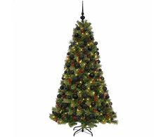 Dirbtinė kalėdinė eglutė su rutuliuku 240 cm 300 LED