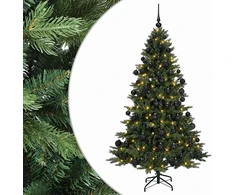 Dirbtinė kalėdinė eglutė su rutuliuku 240 cm 300 LED