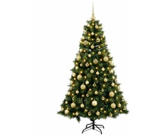 Dirbtinė kalėdinė eglutė su rutuliuku 240 cm 300 LED