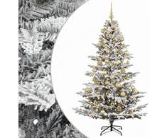 Dirbtinė kalėdinė eglutė su rutuliuku 240 cm 300 LED