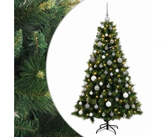 Dirbtinė kalėdinė eglutė su rutuliuku 240 cm 300 LED