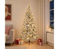 Dirbtinė kalėdinė eglutė su rutuliuku 240 cm 300 LED