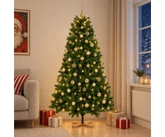 Dirbtinė kalėdinė eglutė su rutuliuku 240 cm 300 LED