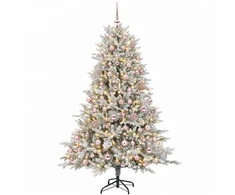 Dirbtinė kalėdinė eglutė su rutuliuku 240 cm 300 LED