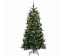 Dirbtinė kalėdinė eglutė su rutuliuku 240 cm 300 LED