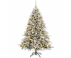 Dirbtinė kalėdinė eglutė su rutuliuku 240 cm 300 LED