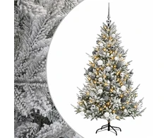 Dirbtinė kalėdinė eglutė su rutuliuku 240 cm 300 LED