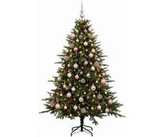 Dirbtinė kalėdinė eglutė su rutuliuku 240 cm 300 LED