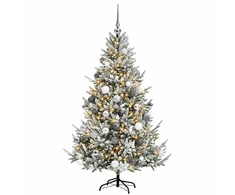 Dirbtinė kalėdinė eglutė su rutuliuku 240 cm 300 LED