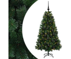 Dirbtinė kalėdinė eglutė su žaisliuku 150 cm 150 LED