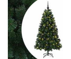 Dirbtinė kalėdinė eglutė su žaisliuku 210 cm 300 LED